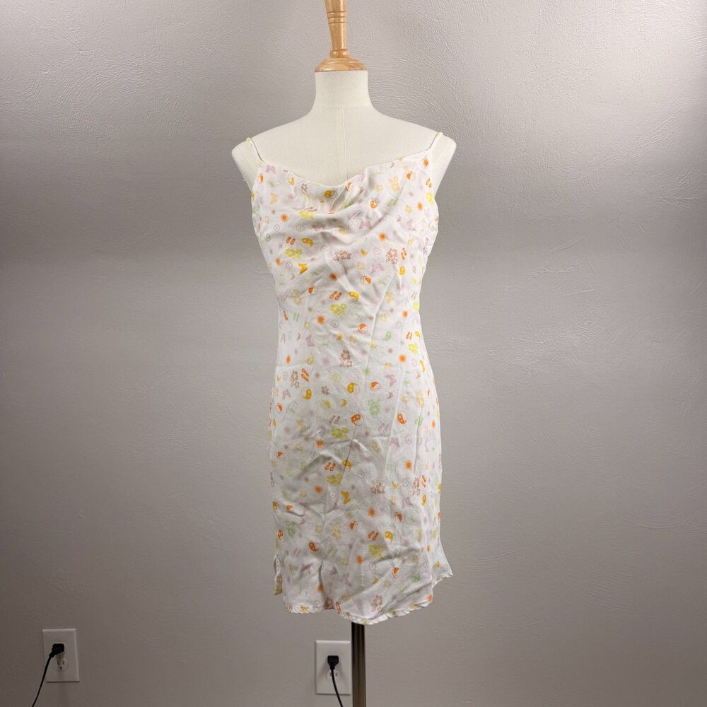 Elodie Cowl Neck Print Dress Size XS